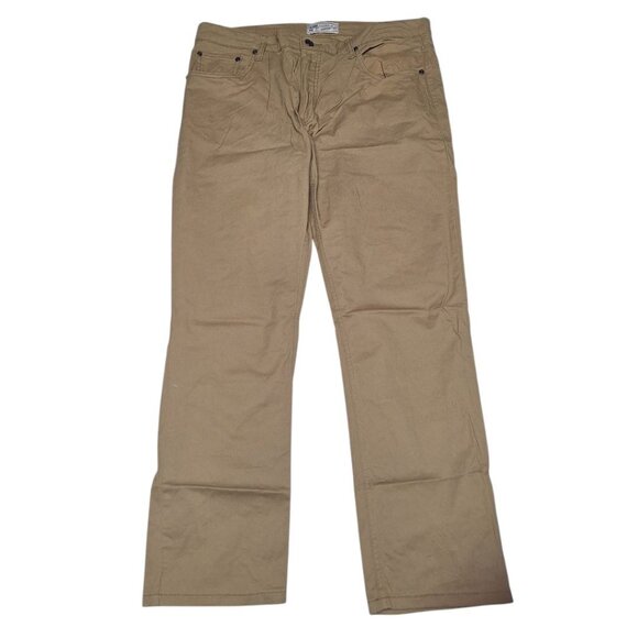 Colours Alexander Julian Stretch Khaki Pants Lightweight Mens 36 x 30 - Picture 1 of 7